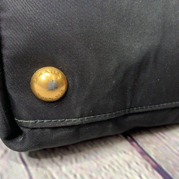 Prada Nylon Waterproof Tote With Cross Body Strap - Picture 7 of 9